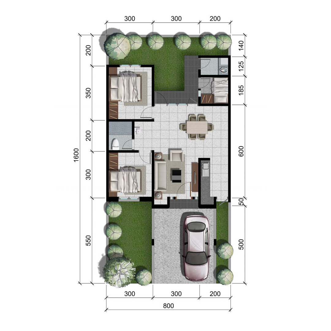 Layout Rumah